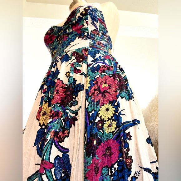 EUC XS/S Free People Floral Maxi Dress - Picture 3 of 9